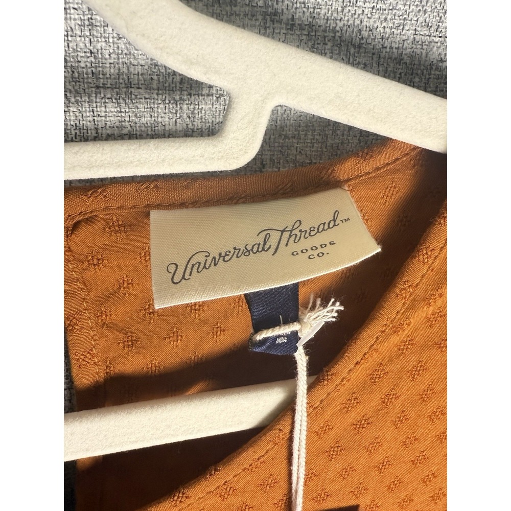 NWT Universal Thread Brown Rust Eyelet Balloon Sl… - image 6